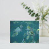 snorkelen briefkaart (Staand voorkant)