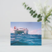 Snorkelen in het Briefkaart van de Bahama's (Staand voorkant)