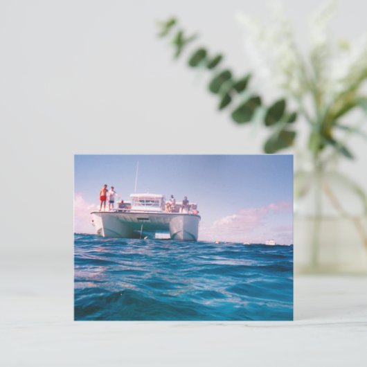 Snorkelen in het Briefkaart van de Bahama's (Staand voorkant)