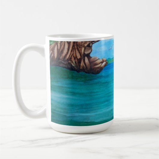 Snorkelen in het paradijs koffiemok (Links)