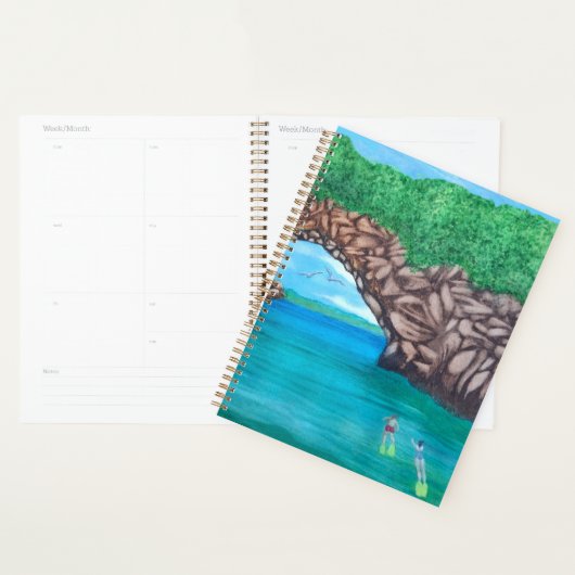 Snorkelen in het paradijs planner (Display)