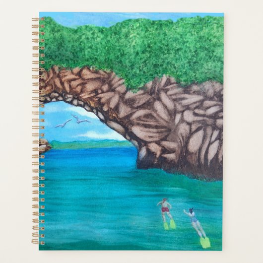 Snorkelen in het paradijs planner (Voorkant)