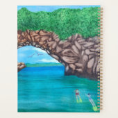 Snorkelen in het paradijs planner (Achterkant)