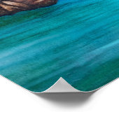 Snorkelen in het paradijs poster (Hoek)