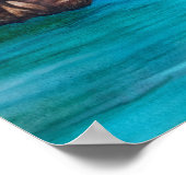 Snorkelen in het paradijs poster (Hoek)