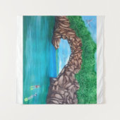 Snorkelen in het Paradise Tapestry Wandkleed (Voorkant (horizontaal))