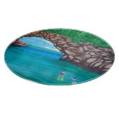 Snorkelen in Paradise Cutting Board Snijplank (Hoek)