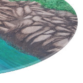 Snorkelen in Paradise Cutting Board Snijplank (Hoek)