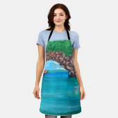 Snorkelen in Wonderland Schort (Gedragen)