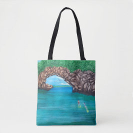 Snorkelen in Wonderland Tote Bag