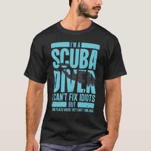 Snorkelen Lifestyle Scuba Diver Deep Underwater S T-shirt