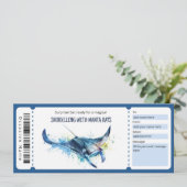 Snorkelen met Manta Ray Ticket Cadeaubon Kaart (Staand voorkant)