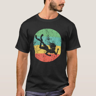 Snorkelen Retro Snorkeler T-shirt
