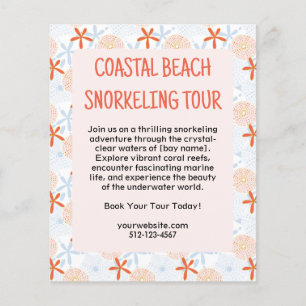 Snorkelen Tour Flyer Gedrukte Flyers