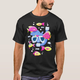 Snorkelen Vissen Onderwater Snorkel Duiken T-shirt
