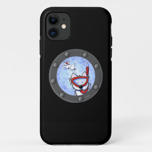 Snorkelen Westies Portal Case-Mate iPhone Case
