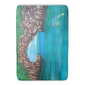 Snorkelen Wonderland Badmat (Voorkant Verticaal)