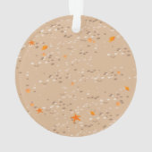 Snorkelende jongen onder het zee ornament (achterkant)