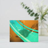 snorkeler briefkaart (Staand voorkant)