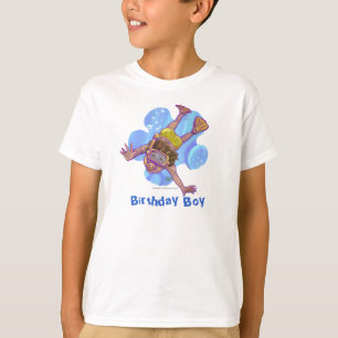 Snorkeling Birthday Boy Light T-Shirt
