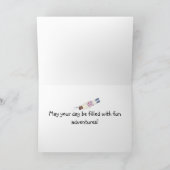 Snorkeling Birthday Kaart (Binnen)