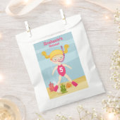 Snorkeling Girl Beach Party Bedankzakje (Geknipt)