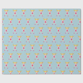 Snorkeling Girl Beach Party Cadeaupapier