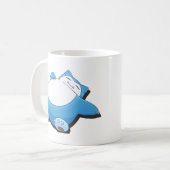 Snorlax being lazy from pokemon koffiemok (Voorkant links)