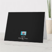 Snorliefde - Kat Valentine Ballonnen - Cadeautas Kaart (Achterkant)