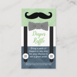 snorren baby luidop kaartje groen marineblauw informatiekaartje