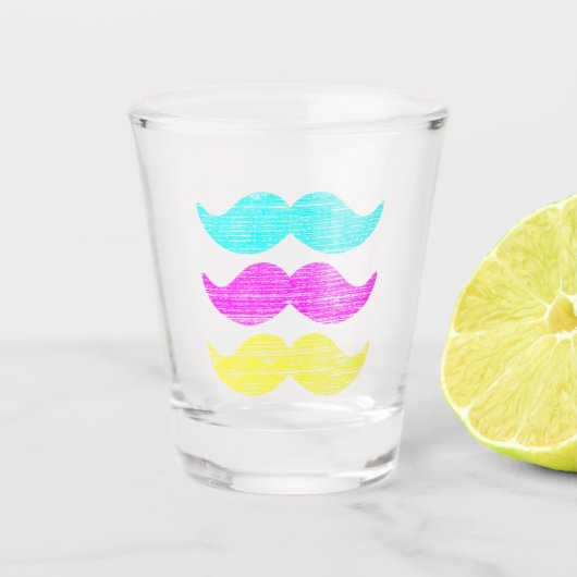 Snorren CMY Shot Glas (Voorkant)