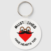 Snorren Hebben Ook Harten Sleutelhanger (Voorkant)