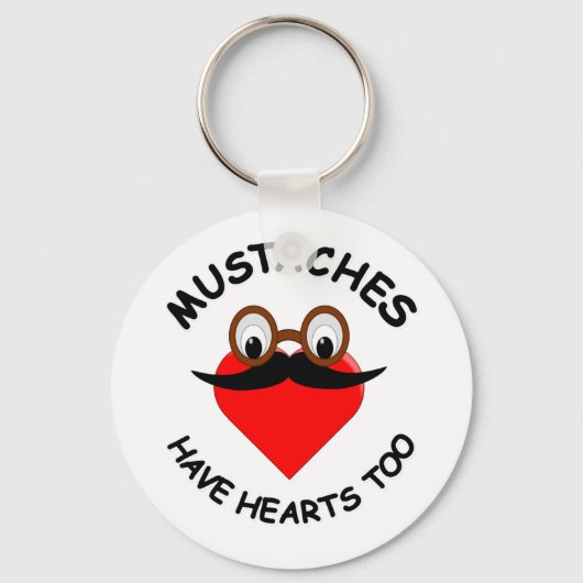 Snorren Hebben Ook Harten Sleutelhanger (Voorkant)