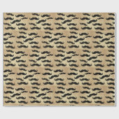  snorren Mannen Cadeaupapier (Vlak)