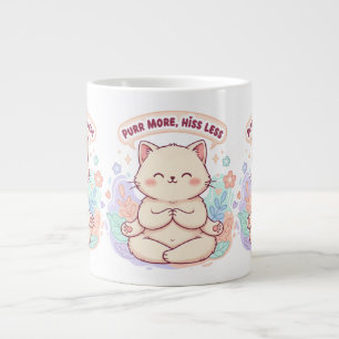 Snorrend Meer Sissen Minder Mooie Kattenmok   Kawa Grote Koffiekop