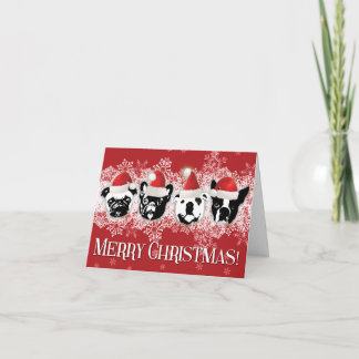 SNORT kerstkaart (klein - 5,6 x 4 inch) Feestdagen Kaart