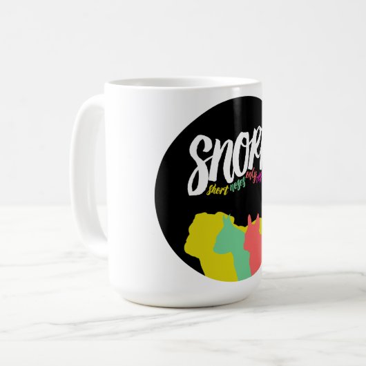 SNORT logo mok (Voorkant links)
