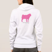SNORT Roze stelpodie Hoodie (Achterkant)