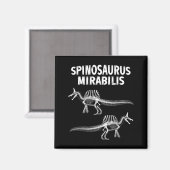 Snosaurus Mirabilis Nieuwe Dinosaurus Fossiel Magneet (Voorkant / Achterkant)