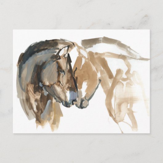 Snose op neus briefkaart (Voorkant)