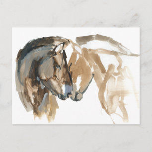 Snose op neus briefkaart