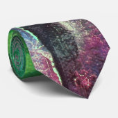 Snot Green Slime Grungy Bogey Stropdas (Opgerold)