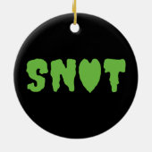SNOT LOVE KERAMISCH ORNAMENT (Achterkant)