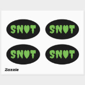 SNOT LOVE OVALE STICKER (Vel)