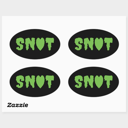 SNOT LOVE OVALE STICKER (Vel)