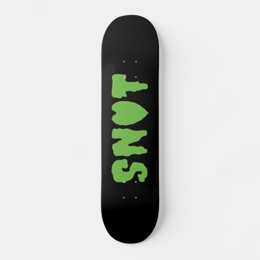 SNOT LOVE PERSOONLIJK SKATEBOARD (Voorkant)