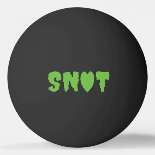SNOT LOVE PINGPONGBAL (Achterkant)