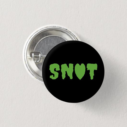 SNOT LOVE RONDE BUTTON 3,2 CM (Voorkant /achterkant)