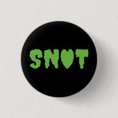SNOT LOVE RONDE BUTTON 3,2 CM (Voorkant)