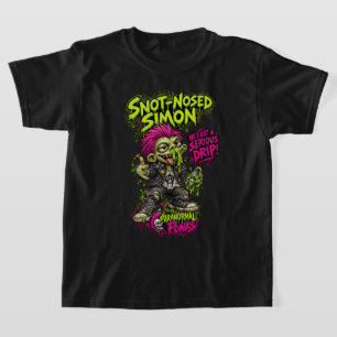 Snot-Nosed Simon — Paranormale Punks T-shirt